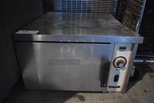 Vulcan Stainless Steel Commercial Single Deck Steam Cabinet. 208-250 Volts. 24x27x15