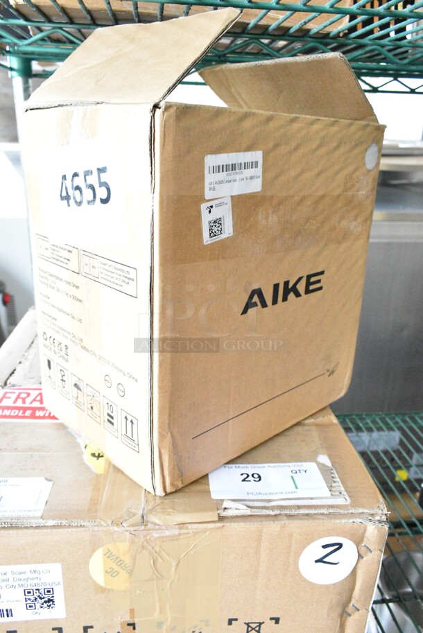 BRAND NEW SCRATCH AND DENT! Aike AK2630S Air Wiper Compact Electric Hand Dryer for Commercial Bathroom - Image 2 of 5