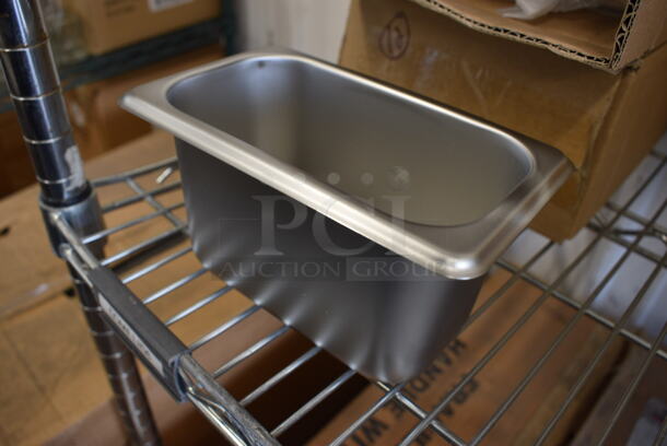 22 BRAND NEW IN BOX! Stainless Steel 1/9 Size Drop In Bins. 1/9x4. 22 Times Your Bid! - Image 2 of 3