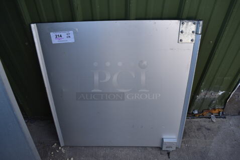 Eliason Metal Swinging Kitchen Door. 30x1x32