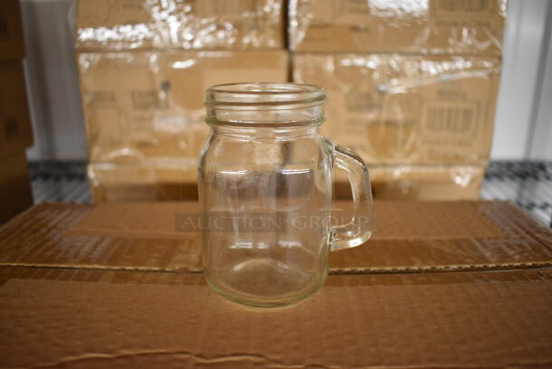 9 Boxes of 12 BRAND NEW Acopa 4.75 oz Mini Drinking Jar Glasses. 3x2x3.5. 9 Times Your Bid!