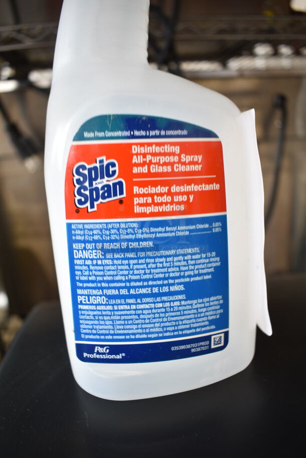 ALL ONE MONEY! Lot of 3 Various Items; Spic Span Disinfecting Spray, Poly Wall Mount Paper Towel Dispenser and Metal Item.  - Image 3 of 6