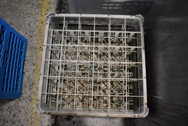 ALL ONE MONEY! Lot of 10 Dish Caddies on Dish Caddy Dolly w/ Various Glasses Including Ceramic Mugs, Beverage Glasses - Image 11 of 11