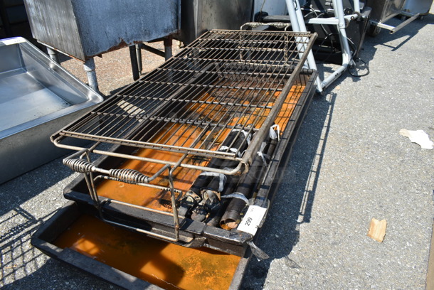 2 Metal Catering Grill Grate. 59x23x6, 67x23x6. 2 Times Your Bid! - Image 3 of 6
