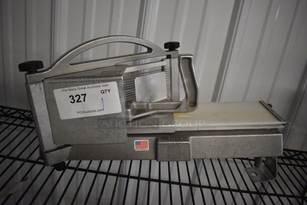 Nemco Metal Commercial Countertop Tomato Slicer. 18x8x10