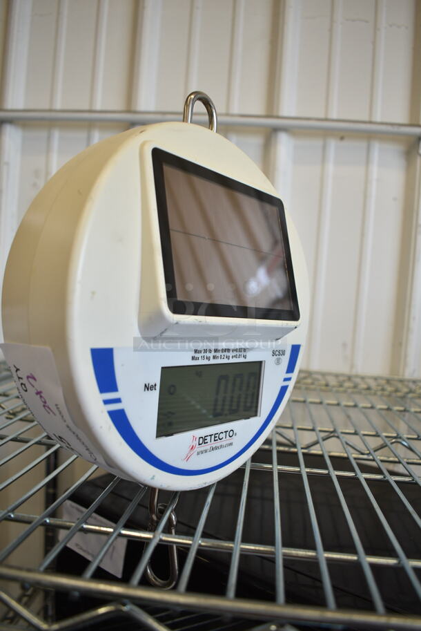 2 Detecto SCS30 30 Pound Capacity Scales. Does Not Come w/ Hanging Bowl. 2 Times Your Bid! - Image 2 of 7