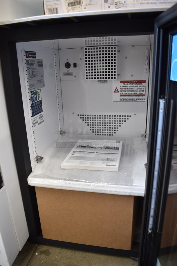 BRAND NEW SCRATCH AND DENT! 2024 True GDM-06-34-HC Metal Mini Cooler Merchandiser w/ Poly Coated Racks. 115 Volts, 1 Phase. Tested and Working! - Image 2 of 4