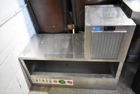 2021 Randell CR9046-290 Stainless Steel Commercial Refrigerated Rail. 115 Volts, 1 Phase. Tested and Working!