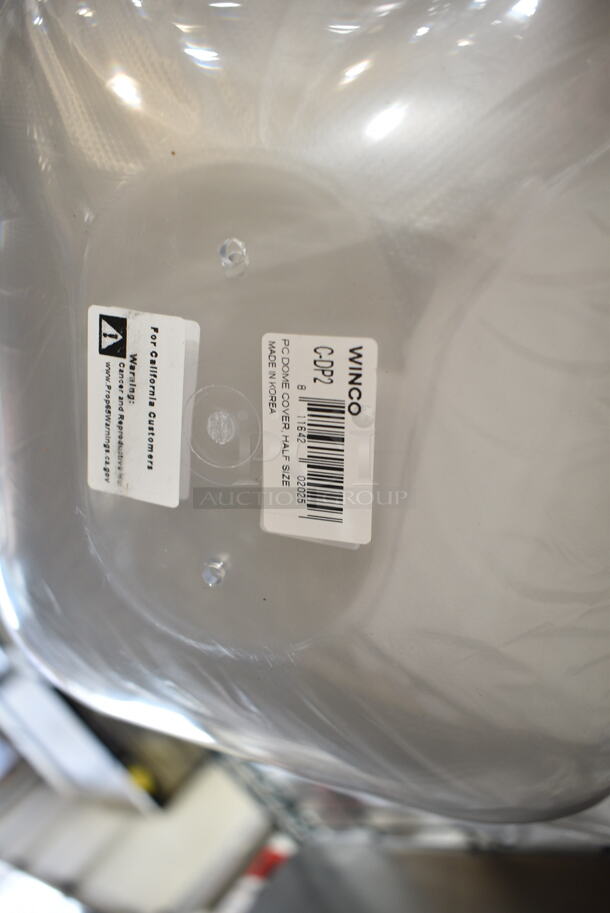 20 BRAND NEW! Items; Stainless Steel Full Size Drop In Bins and Clear Poly Dome Cover Lids. 20 Times Your Bid! - Image 6 of 11