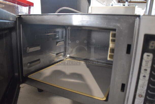 Amana Stainless Steel Commercial Microwave Oven. 20x14x12 - Image 3 of 3