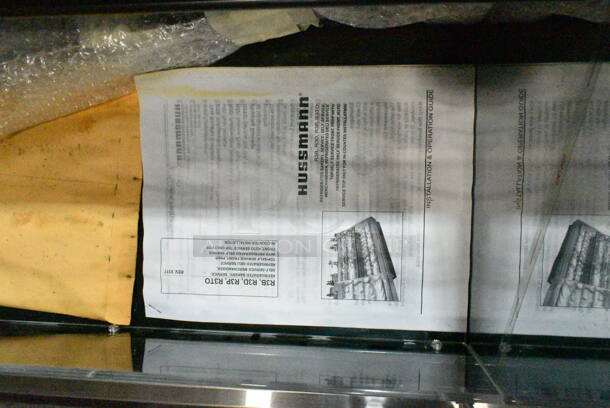 BRAND NEW! Hussmann CR3-P-4-SH-RSS-R Metal Open Grab N Go Merchandiser w/ Top Cabinet. 120/208-240 Volts, 1 Phase.  - Image 10 of 11
