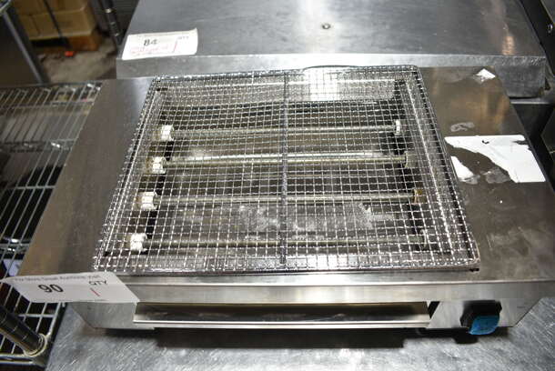 BRAND NEW SCRATCH AND DENT! 2023 Hoocoo IBG-18 Stainless Steel Commercial Countertop Electric Powered Barbecue BBQ Grill. 110 Volts, 1 Phase. Tested and Working! - Image 3 of 6