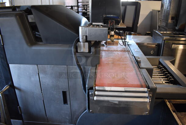 Hobart AWS Stainless Steel Commercial Floor Style Wrapping Machine w/ Monitor and Label Printer. 120/208-230 Volts, 1 Phase. 78x45x67 - Image 8 of 12