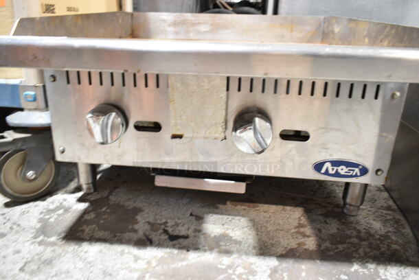 Atosa Stainless Steel Commercial Countertop Flat Top Griddle.  - Image 3 of 3
