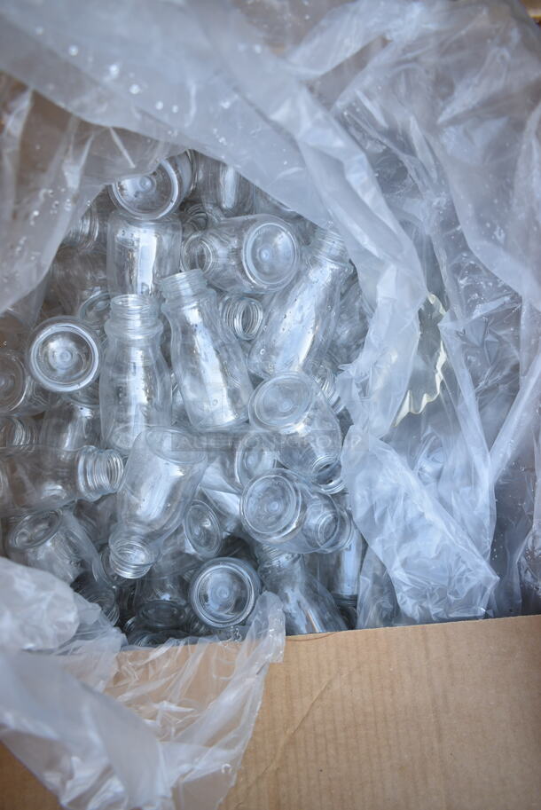2 BRAND NEW SCRATCH AND DENT! Boxes of Clear Poly Bottles. 2 Times Your Bid! - Image 3 of 7