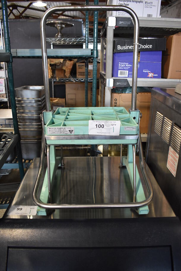 Prince Castle SKK2 Metal Countertop Lettuce Head Chopper. 17x17x28 - Image 1 of 6