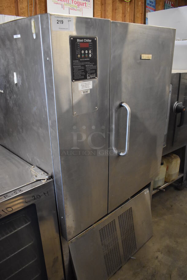 2013 Randell BC-18 Stainless Steel Commercial Floor Style Blast Chiller w/ 4 Probes. 115/230 Volts, 1 Phase. 40x36x68