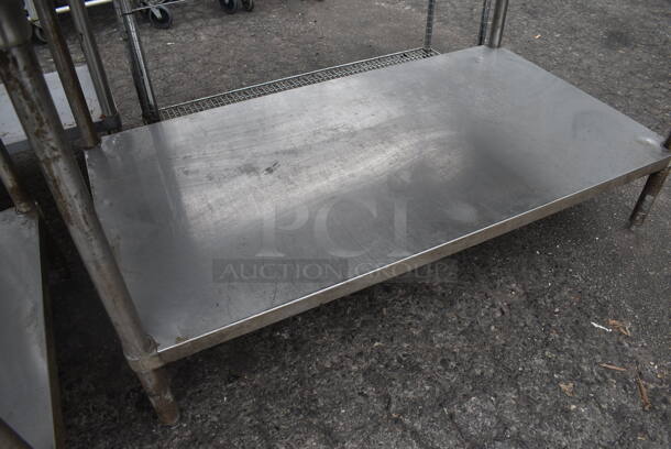 Stainless Steel Table w/ Under Shelf. 60x36x35 - Image 3 of 3