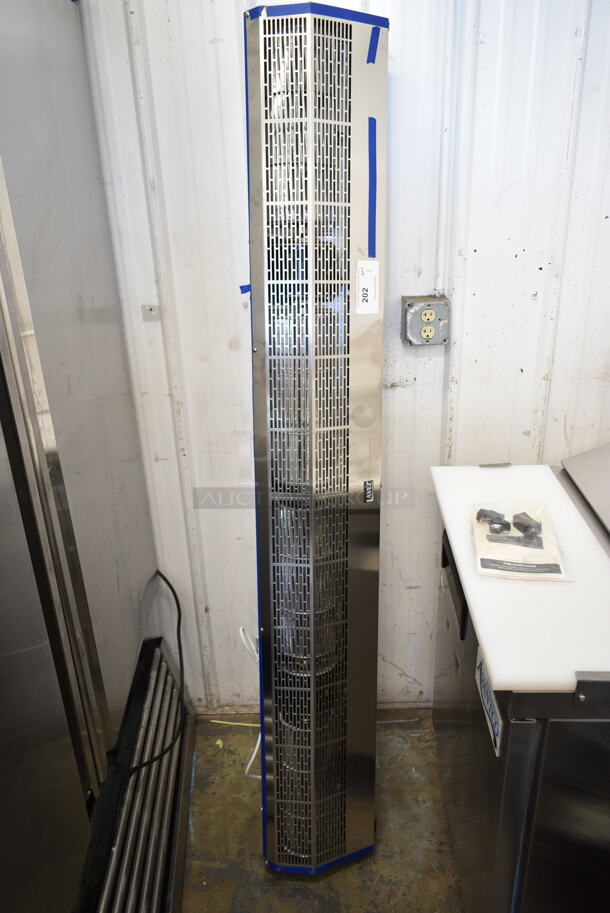 LIKE NEW! 2023 687FM1518SS 687FM1518SS Stainless Steel Air Curtain. 120 Volts, 1 Phase.  - Image 2 of 5