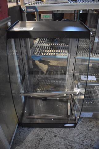 BRAND NEW SCRATCH AND DENT! KoolMore DC-3CB Metal Commercial Countertop Open Dry Display Case. 110-120 Volts, 1 Phase. 16.5x15x28