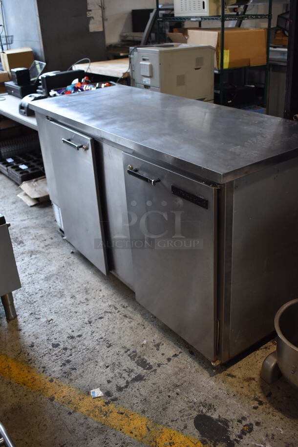 Beverage Air BB68 Stainless Steel Commercial 2 Door Back Bar Cooler. 115 Volts, 1 Phase. Cannot Test Due To Missing Power Cord - Image 3 of 6