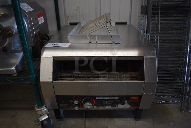 Hatco Model TQ-1800H Stainless Steel Commercial Countertop Conveyor Oven. 240 Volts, 1 Phase. 18.5x22x16