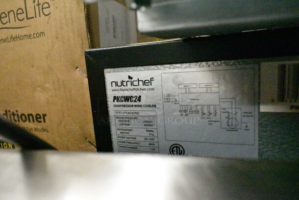 Nutrichef PKCWC24 Metal Wine Chiller Merchandiser. 115 Volts, 1 Phase. Tested and Working! - Image 8 of 8