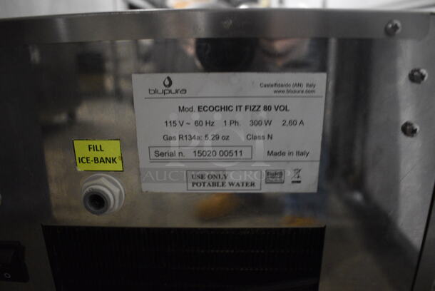 BluePura Model ECOCHIC IT FIZZ 80 VOL Stainless Steel Commercial Countertop Water Dispenser. 115 Volts, 1 Phase. 13.5x20x22 - Image 4 of 5