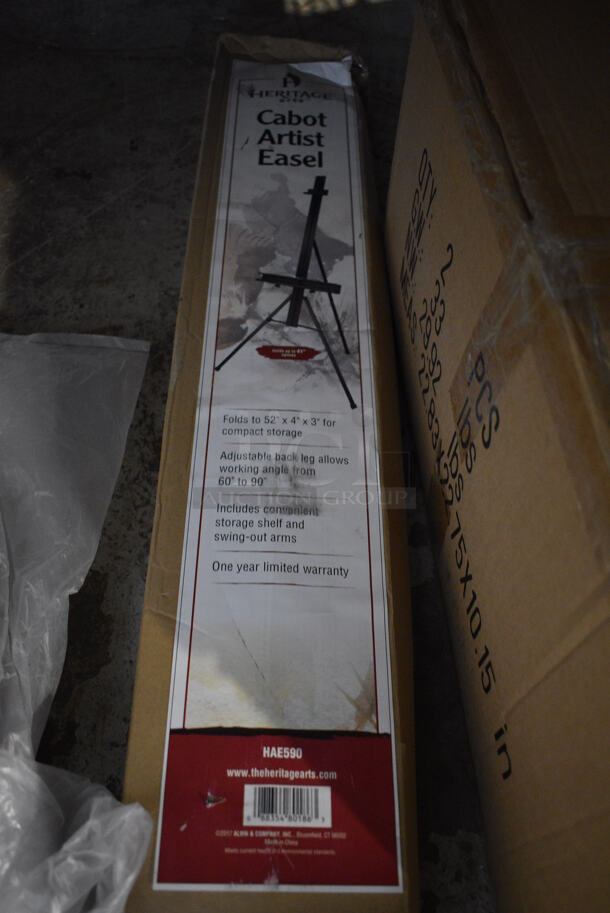 BRAND NEW IN BOX! Heritage Cabot Artist Easel
