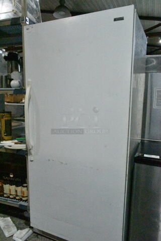 Kenmore 253.28042800 Metal Single Door Reach In Freezer. 115 Volts, 1 Phase. Tested and Working!