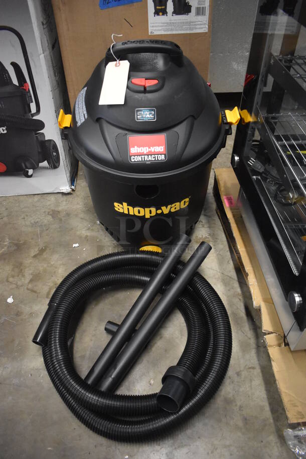 BRAND NEW IN BOX! Shop-Vac 9627106 12 Gallon 5.5 Peak HP Polyethylene Wet / Dry Vacuum with Tool Kit. 17x17x28. Tested and Working! - Image 1 of 7