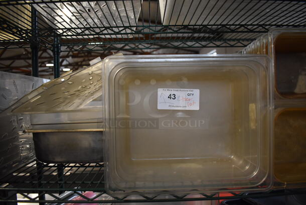 ALL ONE MONEY! 2 Tier Lots of Various Items Including Poly Bins, Poly Drop In Bins and Straining Inserts - Image 3 of 5