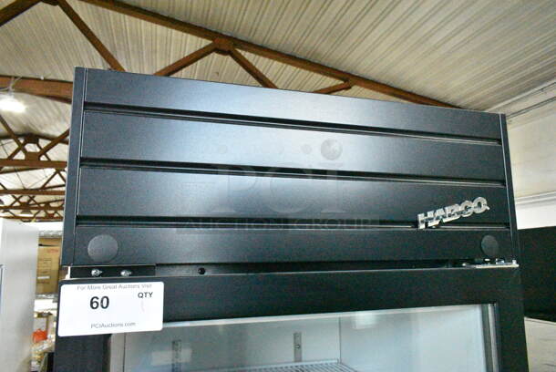 2019 Habco SE18 Metal Commercial Single Door Reach In Cooler Merchandiser w/ Poly Coated Racks. 115 Volts, 1 Phase. Tested and Working! - Image 2 of 5