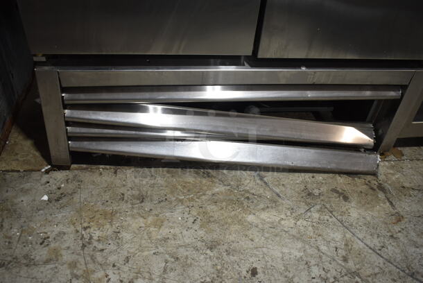 2016 True T-35 Stainless Steel Commercial 2 Door Reach In Cooler w/ Poly Coated Racks. 115 Volts, 1 Phase. Tested and Working! - Image 2 of 5