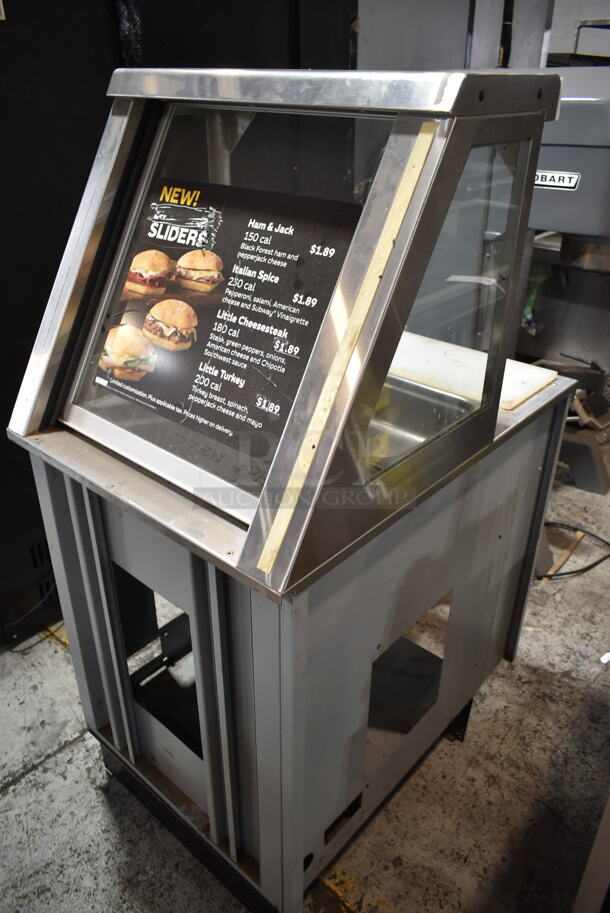 Duke SUB-HF-L25 M Metal Commercial Subway Soup Warming Make Line Station. 120 Volts, 1 Phase. Goes GREAT w/ Items 98 and 107! - Image 2 of 8