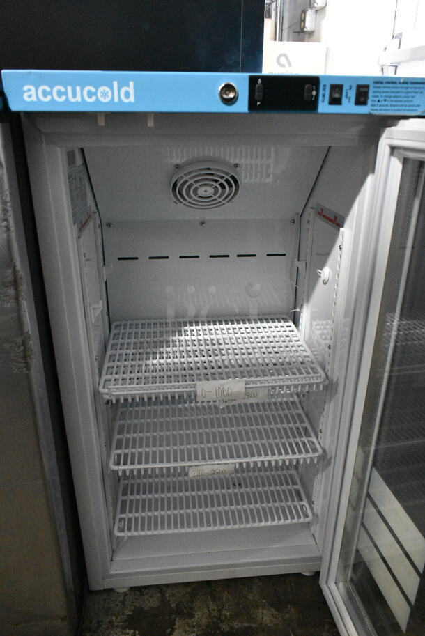 AccuCold ARG3PV Metal Mini Cooler Merchandiser. 115 Volts, 1 Phase. Tested and Working! - Image 3 of 4