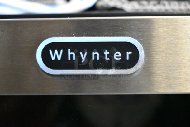 BRAND NEW SCRATCH AND DENT! Whynter BWR-1002SD 100 Bottle Built-in Stainless Steel Compressor Wine Refrigerator Merchandiser with Display Rack and LED display. 115 Volts, 1 Phase. Tested and Working! - Image 3 of 5