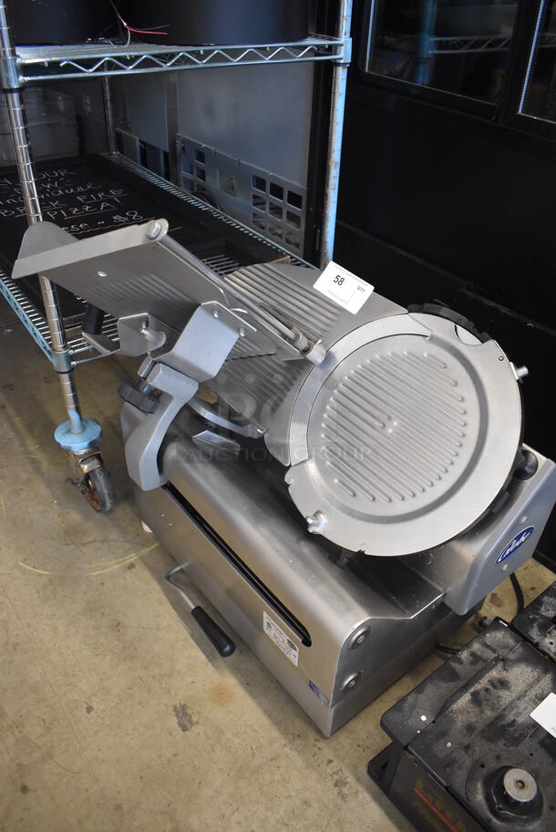2019 Globe 4913N-1 Stainless Steel Commercial Countertop Automatic Meat Slicer. 115 Volts, 1 Phase. 28x24x27. Tested and Working! - Image 2 of 6