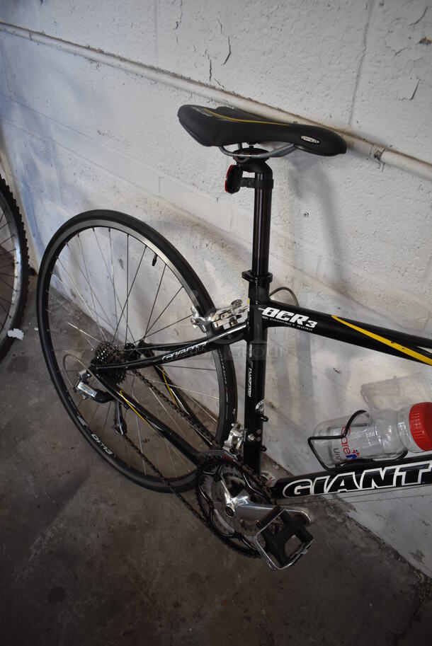 Giant OCR3 Black, Yellow and White Metal Road Bicycle. 18x66x37 - Image 4 of 8