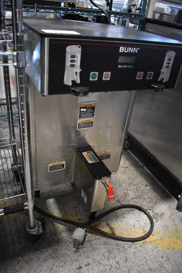 2011 Bunn DUAL TF DBC Stainless Steel Commercial Countertop Dual Coffee Machine w/ Hot Water Dispenser. 120/240 Volts, 1 Phase. 22x23x36 - Image 2 of 5