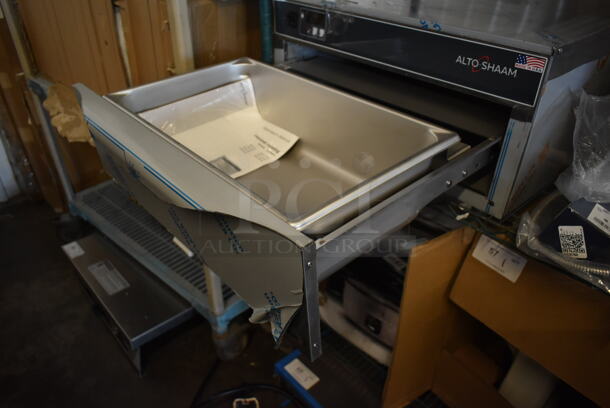 BRAND NEW SCRATCH AND DENT! 2023 Alto Shaam 500-1D Stainless Steel Commercial Single Drawer Warming Drawer. 120 Volts, 1 Phase. Tested and Working! - Image 4 of 7