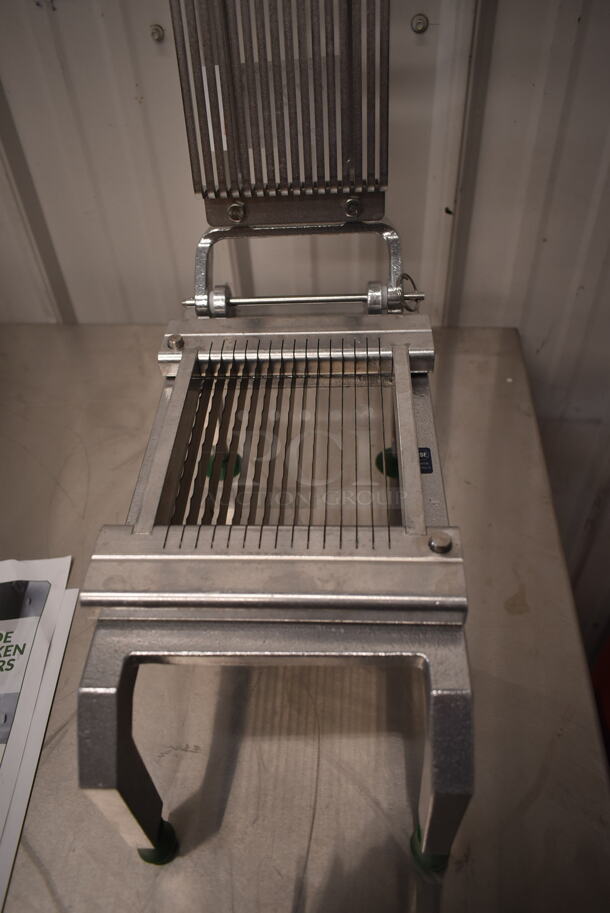 BRAND NEW SCRATCH AND DENT! Garde Metal Countertop Chicken Slicer.  - Image 9 of 10