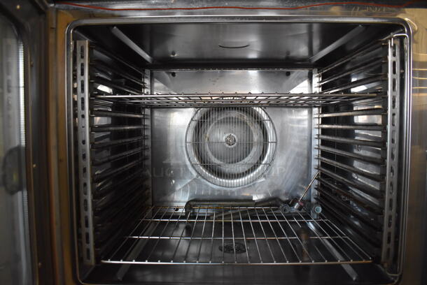 2 Cleveland AE 22 TX Stainless Steel Commercial Electric Powered Combi Craft Convection Oven w/ View Through Door and Thermostatic Controls. 480 Volts, 3 Phase. 42x42x75.5. 2 Times Your Bid! - Image 7 of 10