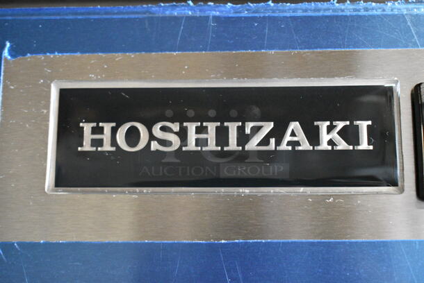 BRAND NEW SCRATCH AND DENT! 2024 Hoshizaki R1A-FS Stainless Steel Commercial Single Door Reach In Cooler w/ Poly Coated Racks. 115 Volts, 1 Phase. Tested and Working! - Image 2 of 4