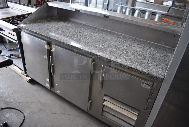 Bari Stainless Steel Commercial Dough Retarder w/ Granite Countertop on Commercial Casters. 76x30.5x48. Tested and Working! - Image 2 of 7
