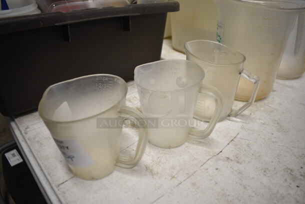 ALL ONE MONEY! Lot of 5 Poly Pitchers! Includes 5x5x4 - Image 3 of 3