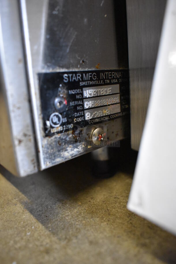 2018 Star 45STBDE Stainless Steel Commercial Countertop Hot Dog Roller w/ Bun Drawer. 120 Volts, 1 Phase. 24x29x12.5. Tested and Working! - Image 4 of 5