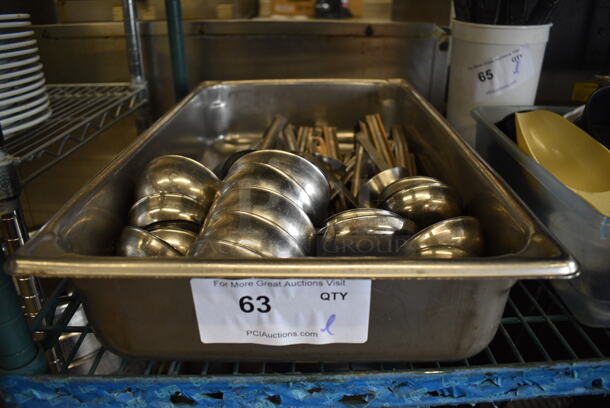 ALL ONE MONEY! Lot of Various Ladles in Stainless Steel Full Size Bin! - Image 4 of 4
