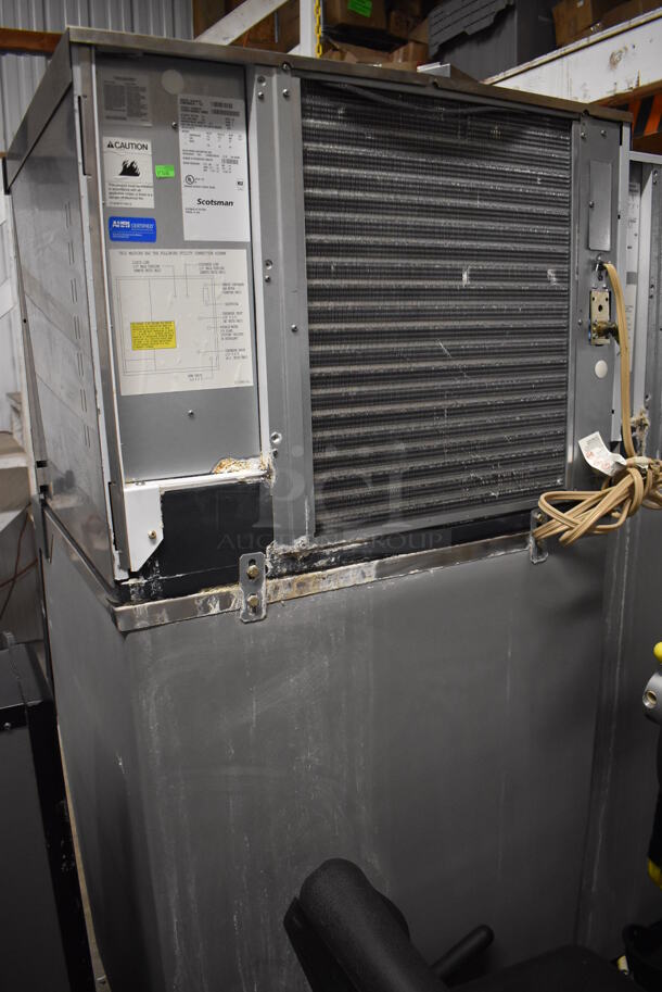 Scotsman Prodigy C0530SA-1C Stainless Steel Commercial Ice Machine Head on Commercial Ice Bin. 115 Volts, 1 Phase. 31x34x73 - Image 8 of 9