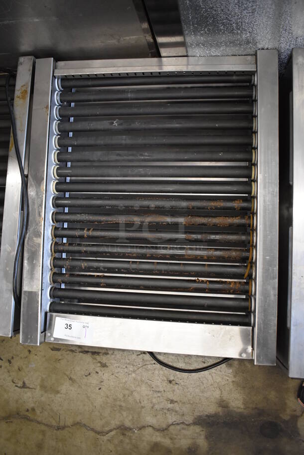 2018 Star 45STBDE Stainless Steel Commercial Countertop Hot Dog Roller w/ Bun Drawer. 120 Volts, 1 Phase. 24x29x12.5. Tested and Working! - Image 5 of 8